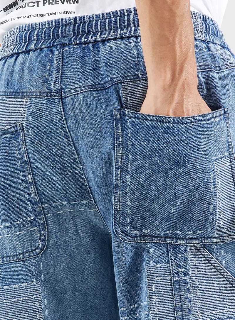 mod wave movement Cowboy Pants