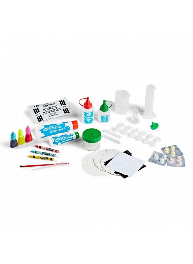 Crayola مجموعة كيمياء الألوان تاي داي للأطفال للأنشطة البخارية/الجذعية، لعبة تعليمية للأعمار 7 8 9 10 - Image 4