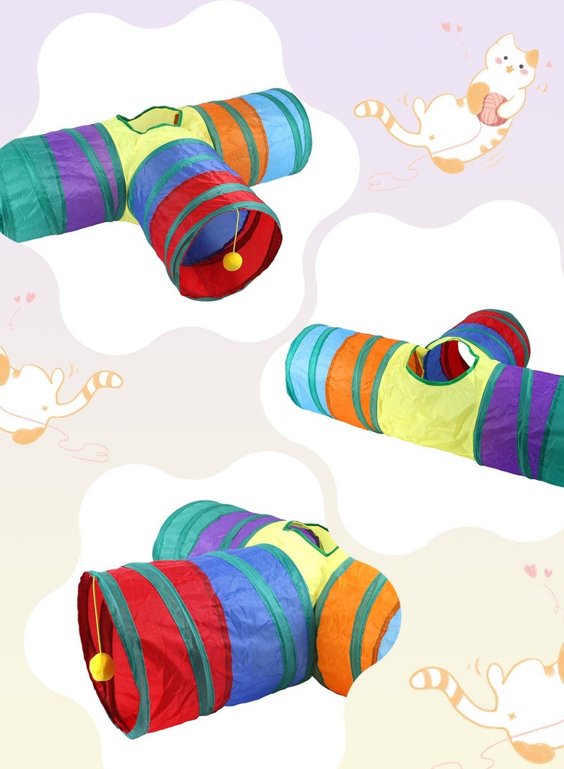 Kidle Cat Toys Tunnel Interactive Kitten Toys for Indoor Cats Chase and Exercise - Image 5