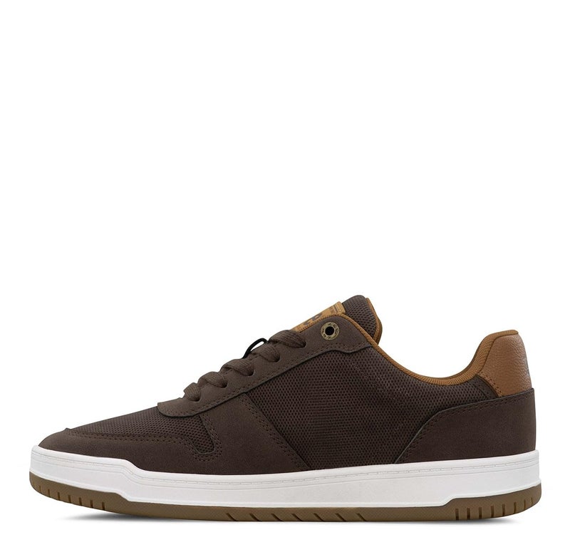 Lee Men's Specter Retro Court Fashion Sneaker, Chocolate/British Tan, 11.5 M - Image 4