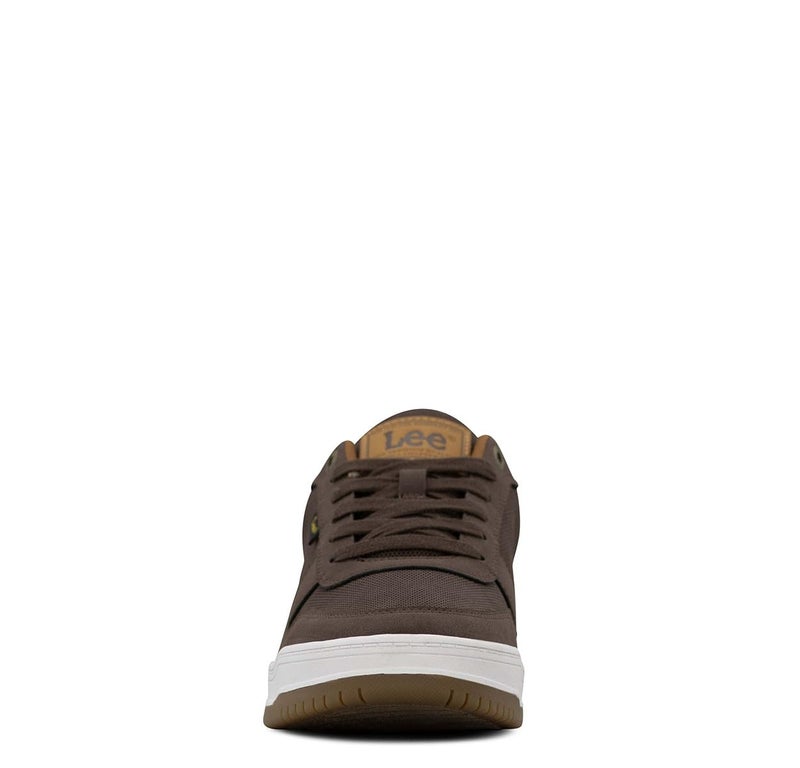 Lee Men's Specter Retro Court Fashion Sneaker, Chocolate/British Tan, 11.5 M - Image 5