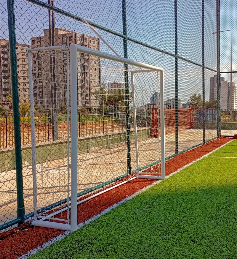 adelinspor Silver Football Goal Net 5.5*2.2*1.2 M