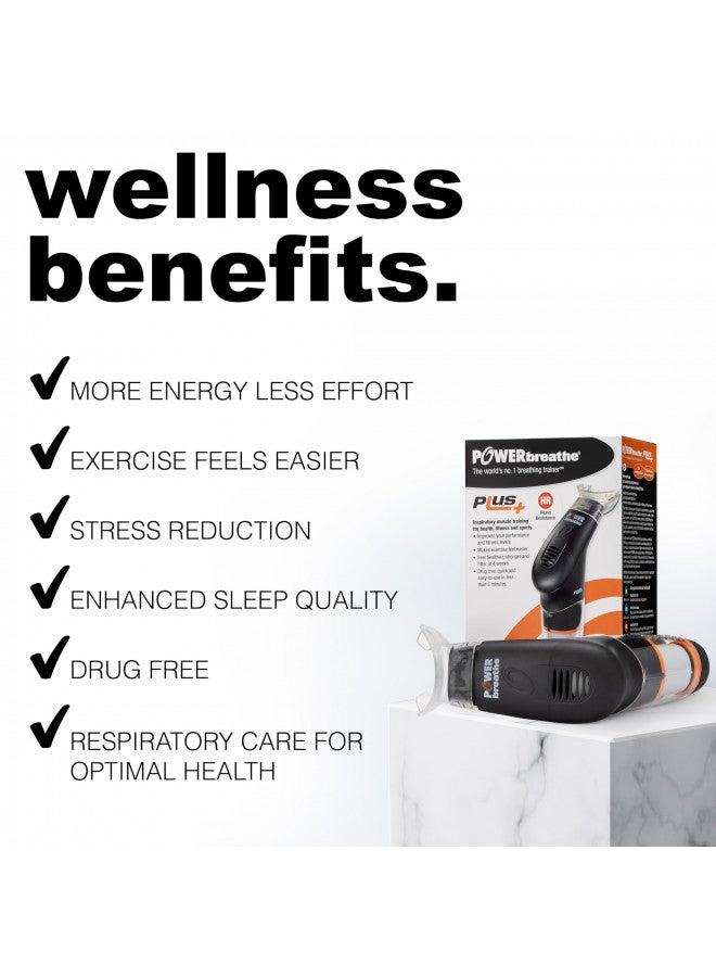 POWERbreathe POWERbreathe Plus Medium Resistance Breathing Muscle Trainer - Image 1