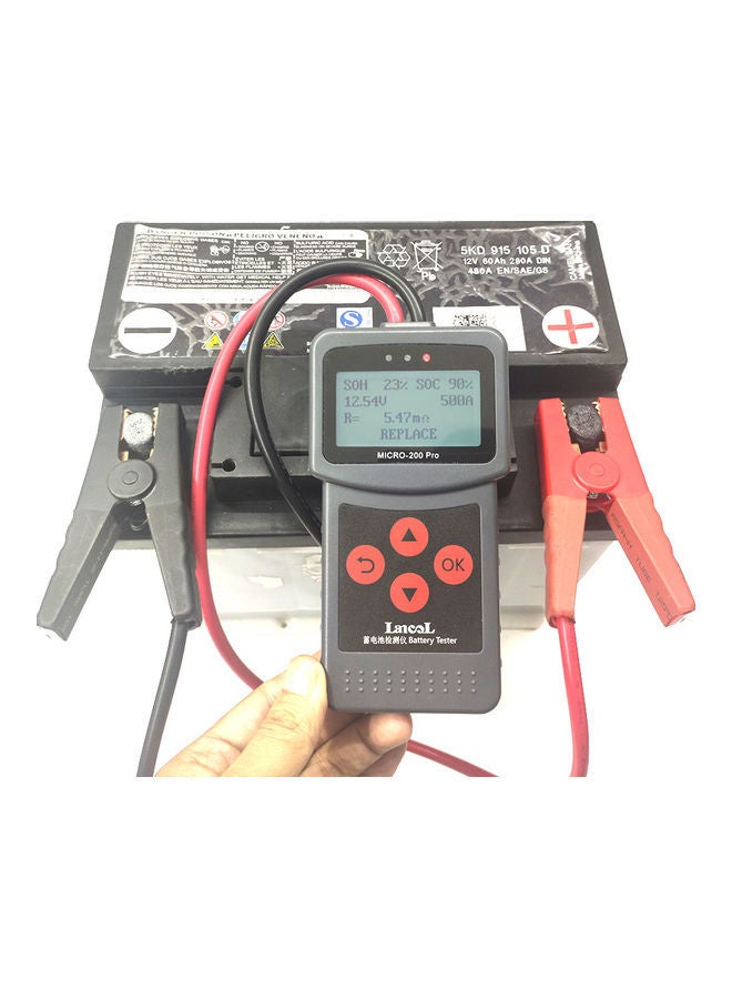 NIBEMINENT 12V Car Motorcycle Battery Tester - Image 4
