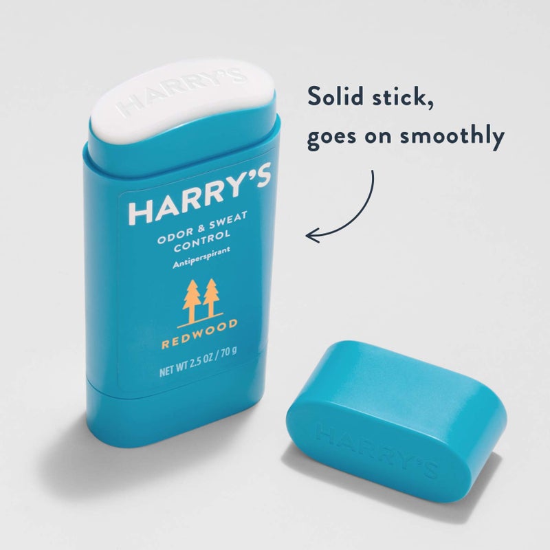 Harry's Antiperspirant Deodorant, Sweat & Odor Control Antiperspirant for Men, Redwood, 2.5 oz Pack of 3 - Image 5