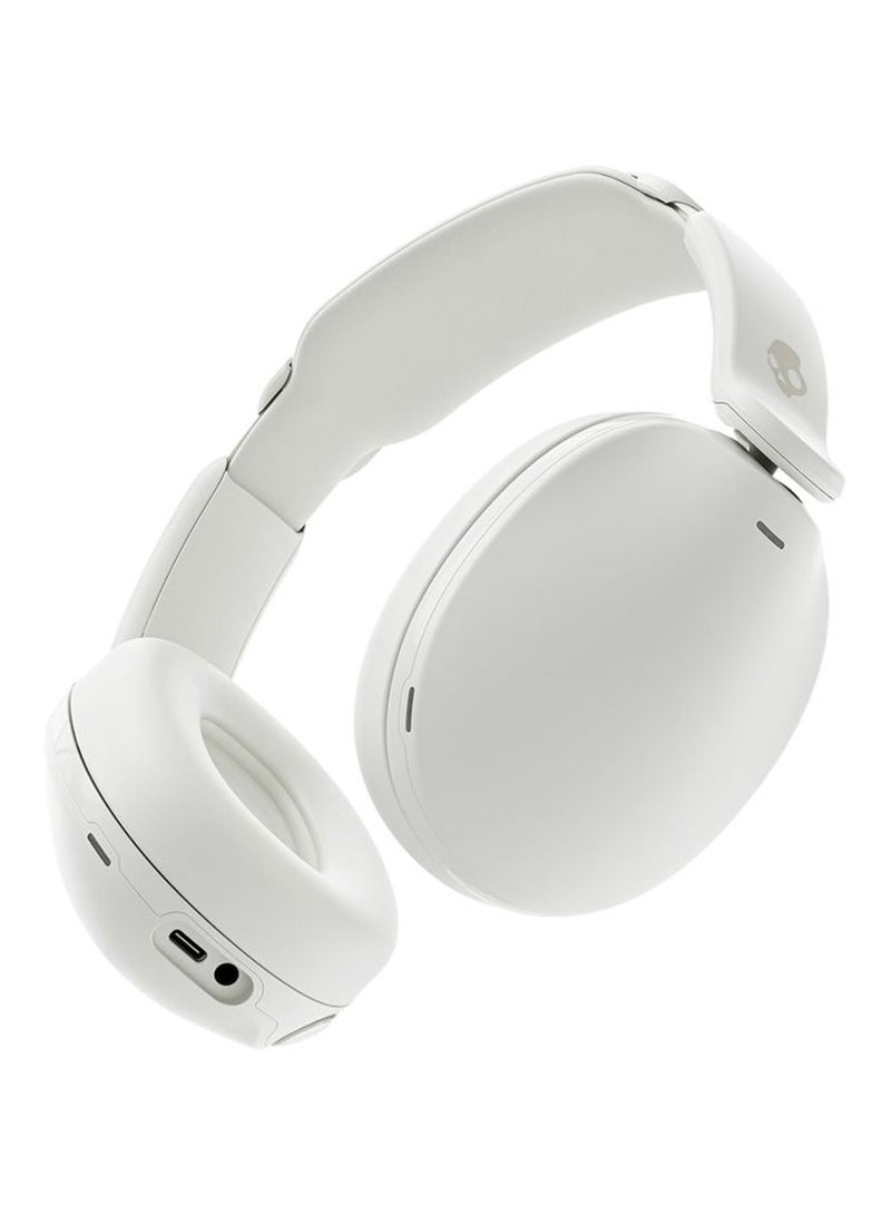 Skullcandy Hesh 360 Wireless Over-Ear Bluetooth Headphones, Up to 100 Hours Battery, Noise Isolating Fit, Flat-Folding Collapsible Design, Microphone iPhone Android - Bone Bone - Image 1