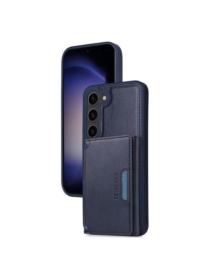 The Bros Case For Samsung Galaxy S23 5G Horizontal Flip Detachable MagSafe Wallet Phone Case