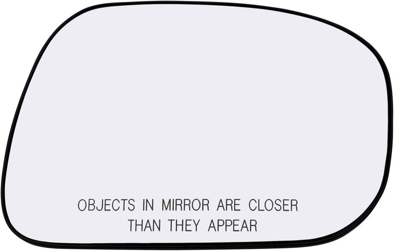 Rugged TUFF Passenger Right Side Mirror Glass Assembly (Non-Heated) for 2002-2006 Toyota Camry - Image 1