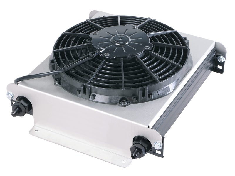 Derale 13870 Hyper-Cool Extreme Remote Mount Fluid Cooler,Black - Image 2