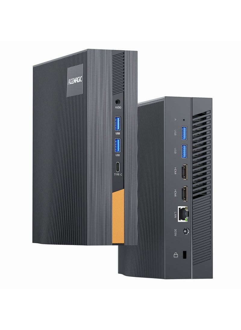ACEMAGIC Mini PC, Intel I5-11500B(up to 4.6GHz) Processor, 16GB RAM 512GB SSD, 4K UHD/Small PC, 2.4/5G WiFi, Bluetooth 5.2/HDMI/Business/Office/HTPC/Windows 11 Pro  - Image 1