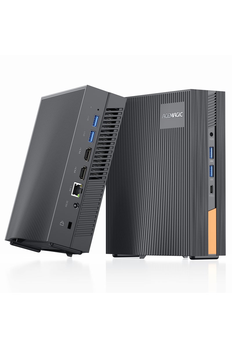 ACEMAGIC Mini PC, Intel I5-11500B(up to 4.6GHz) Processor, 16GB RAM 512GB SSD, 4K UHD/Small PC, 2.4/5G WiFi, Bluetooth 5.2/HDMI/Business/Office/HTPC/Windows 11 Pro  - Image 1