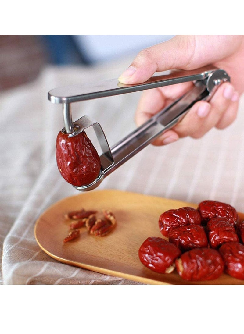 Y&D - Seed Rmover, Fruit Olive Pitter Tool Handheld Kitchen Remover, Keep Complete Gadget Accessories Cherry Red Dates Rmover - Image 1