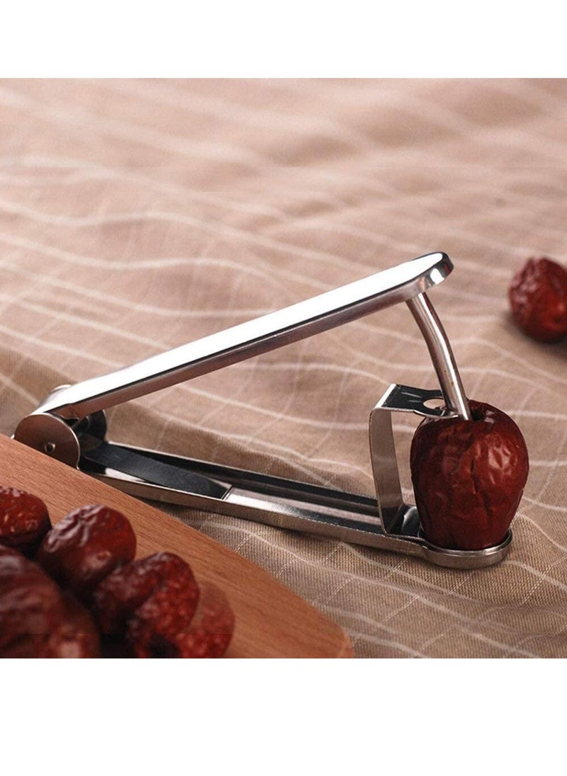 Y&D - Seed Rmover, Fruit Olive Pitter Tool Handheld Kitchen Remover, Keep Complete Gadget Accessories Cherry Red Dates Rmover - Image 1