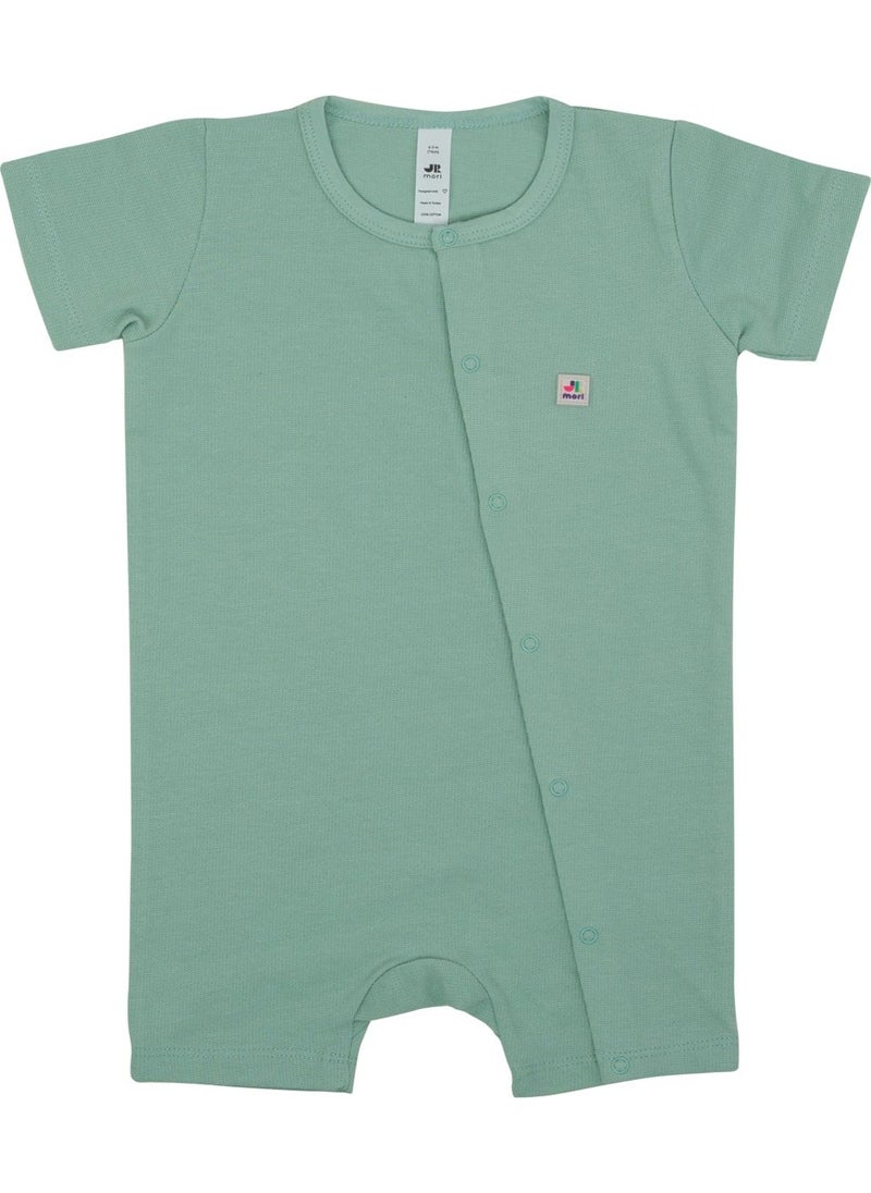 Jrmori Jr Mori Boydan Basic Short Jumpsuit with Snap Fasteners  - Image 1