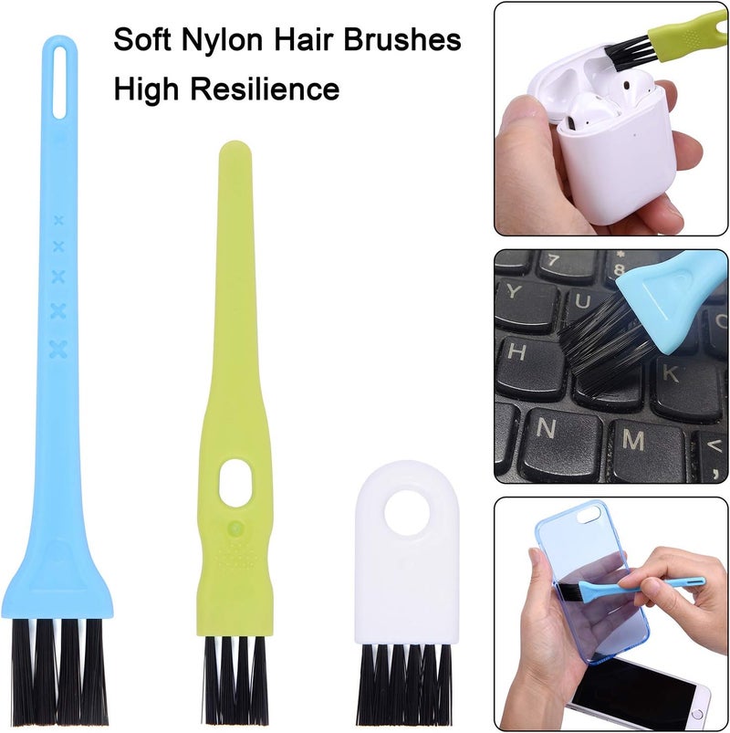Wisdompro 45 Pcs Cell Phone Cleaning Kit, USB Charging Port Cleaner and Headphone Jack Brush Tool Set for Phones, Tablets, Earbuds, Laptops and Other Electronics - Image 4