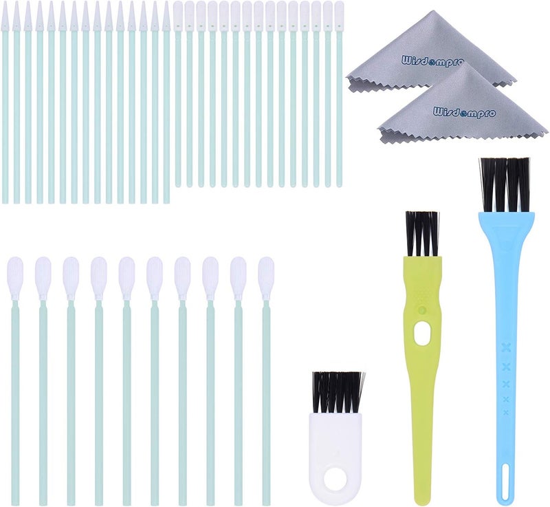 Wisdompro 45 Pcs Cell Phone Cleaning Kit, USB Charging Port Cleaner and Headphone Jack Brush Tool Set for Phones, Tablets, Earbuds, Laptops and Other Electronics - Image 1