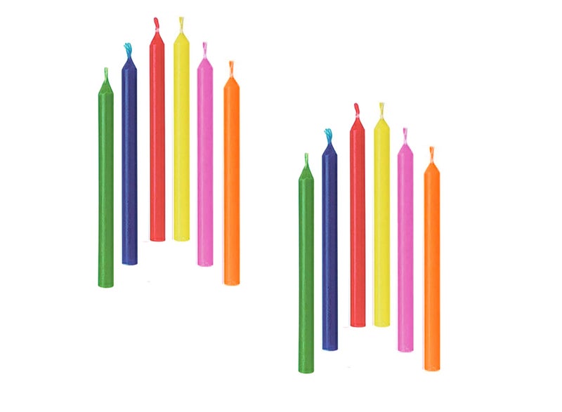 atorakushon® Paraffin Wax Smokeless Scented Stick Candles Decorations for Diwali Living Room Pack of 60 - Image 2