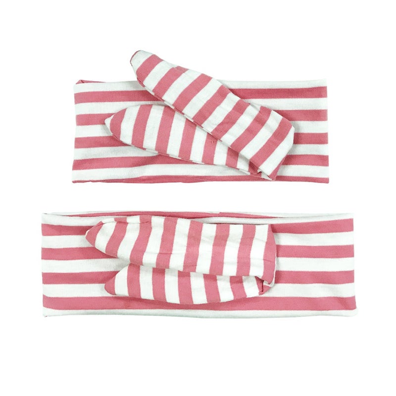 Wrapables® Mommy and Me Boho Headband Headwrap, Floral Fun - Image 3