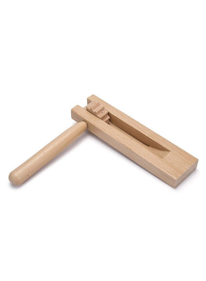 Mihey Traditional Matraca Toy - Wooden Spinning Rattle Ratchet Noise Maker For Games, Parties And Sports - Image 5