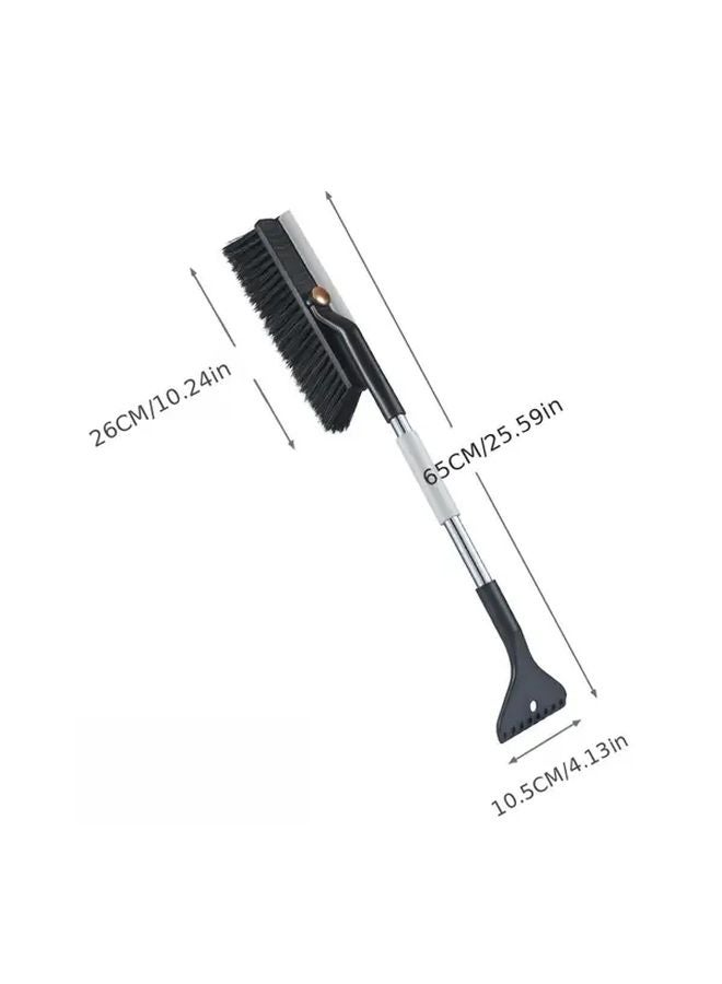 Standard 3 In 1 Winter Snow Brush Shovel And Ice Scraper Heavy Duty Detachable Car Deicing Tool - Image 3