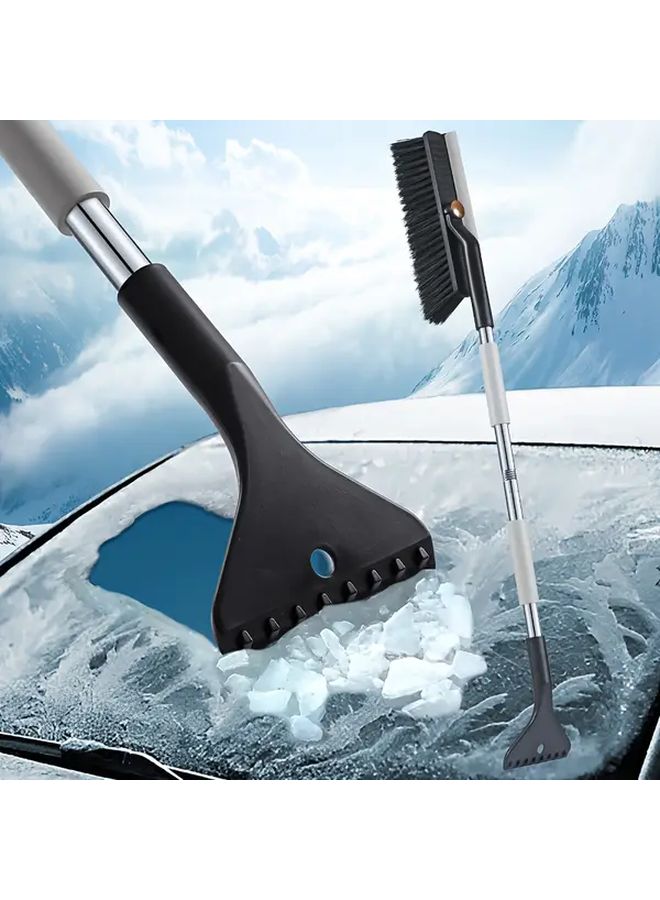 Standard 3 In 1 Winter Snow Brush Shovel And Ice Scraper Heavy Duty Detachable Car Deicing Tool - Image 4