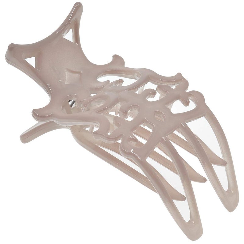 Camila Paris CP2902 French Hair Clip for Women Hair Side Clips 3 inch Girls Hair Claw Clips Jaw Fashion Durable Styling Hair Accessories for Women Strong Hold No Slip Grip Made in France Nude