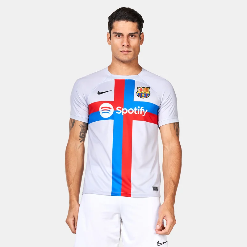 نايكي قميص كرة قدم رجالي برشلونة ستاد دراي فيت