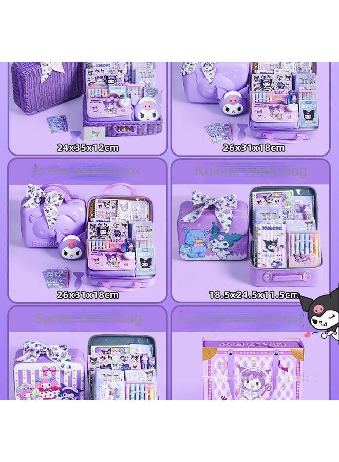 Bluejw Kroomi Hand Account Suit Gift Box Hand Account Book Girl's Birthday Gift School Supplies Stationery Notebook Girl - Image 5