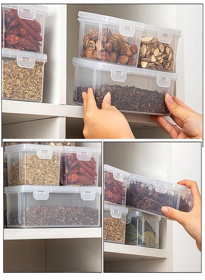 Alipis Bread Storage Box Bread Keeper Sandwich Buns Plastic Food Container Fridge Organizer Plastic Bread Holder Airtight Bread Storage Container Tea Containers Pp Grain Storage Pickle, Transparent - Image 2