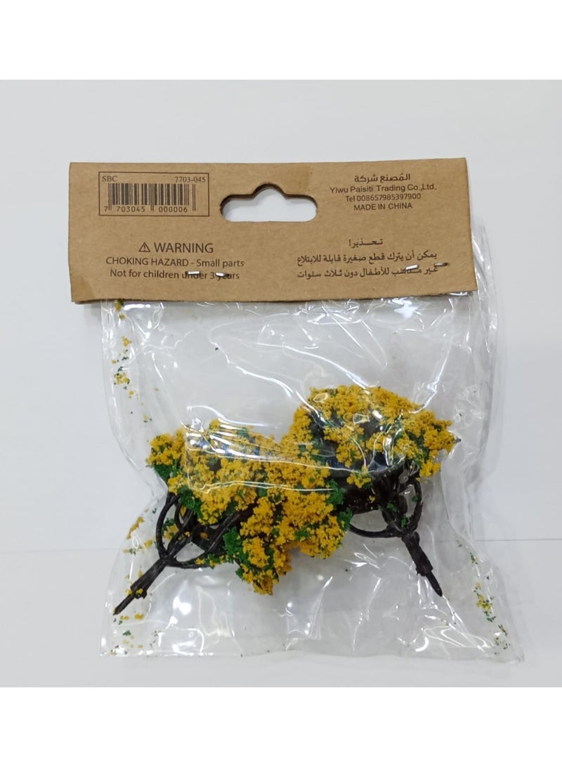 SBC Simulated Cherry Blossom Trees Miniature Diy Craft Decorations Plastic Model - Image 2