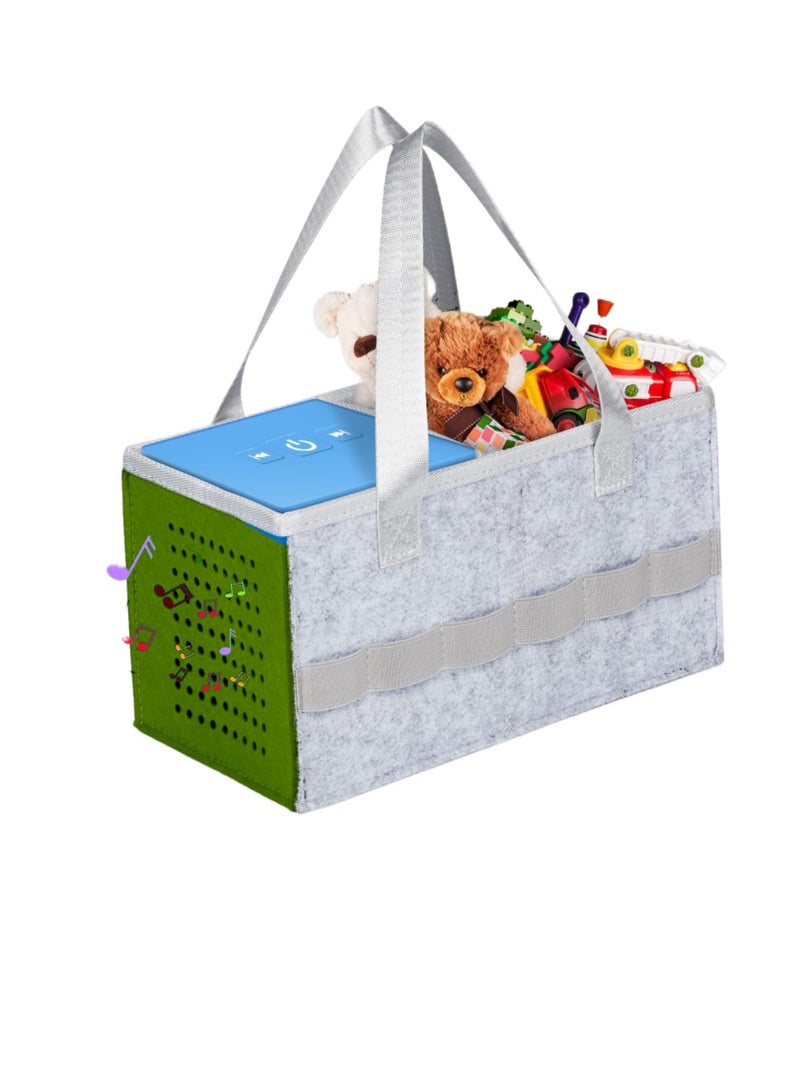 Case for Toniebox Starter Set, Bag for Tonies Box Kids Hard Case with Handle, Portable Travel Case for Toniebox Starter Set, Portable Carrying Case for Toniebox, Compatible with Tonies Figure, Green - Image 1