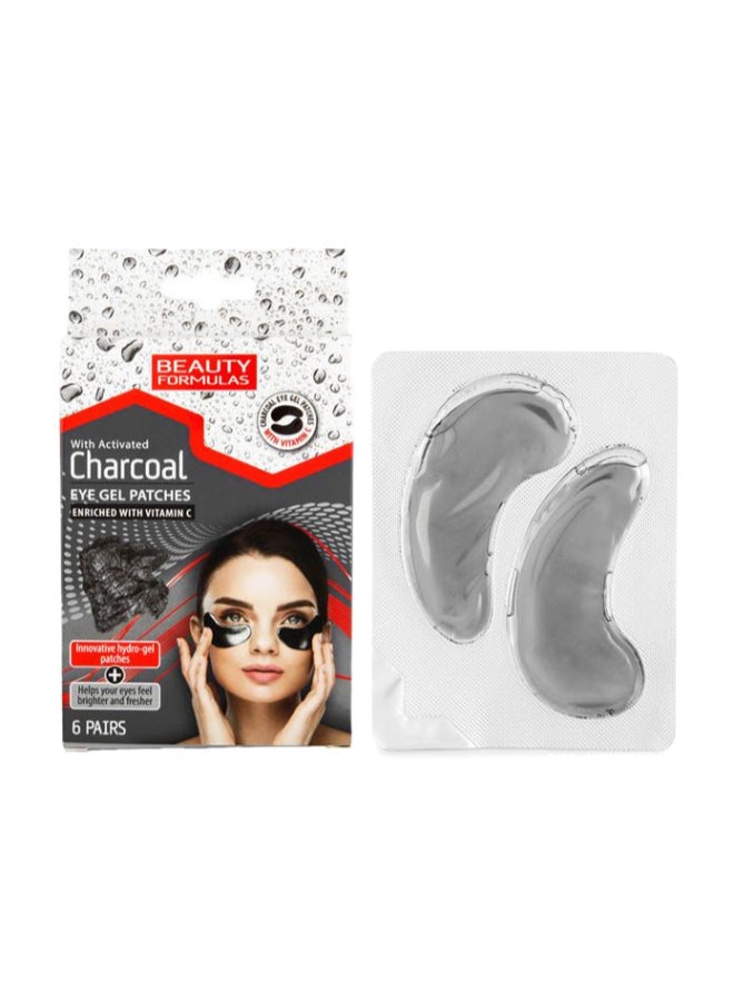 BEAUTY FORMULAS Charcoal Eye Gel Patches 6'S - Image 1
