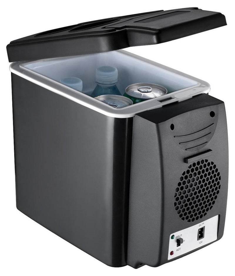 Hihonor Car Refrigerator, 6L 12 Volt Refrigerator Food Grade Low Noise Multifunctional Portable Freezer Compressor Cooler Compressor Freezer for Cars - Image 1