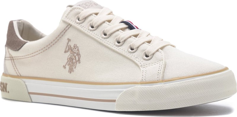 U.S. Polo Assn. BASE. Polo Assn. Rachel 3fx Beige Women's Sneaker  - Image 2