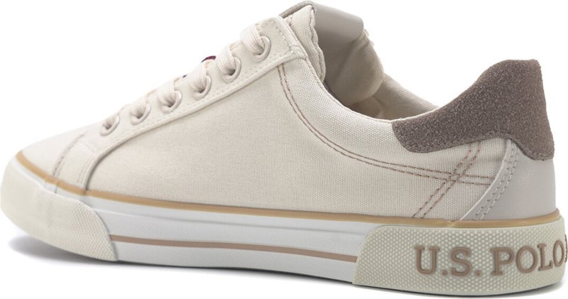 U.S. Polo Assn. BASE. Polo Assn. Rachel 3fx Beige Women's Sneaker  - Image 3