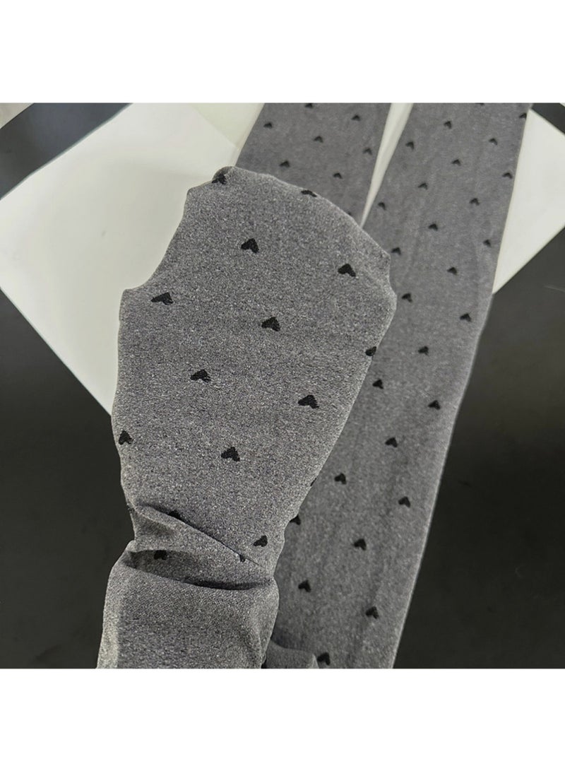 يوجي عالية الخصر Ripstop مزيفة Sheer الجوارب - Image 4