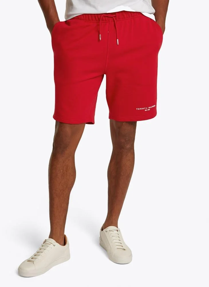 تومي هيلفيغر Drawstring Essential Sweatshorts