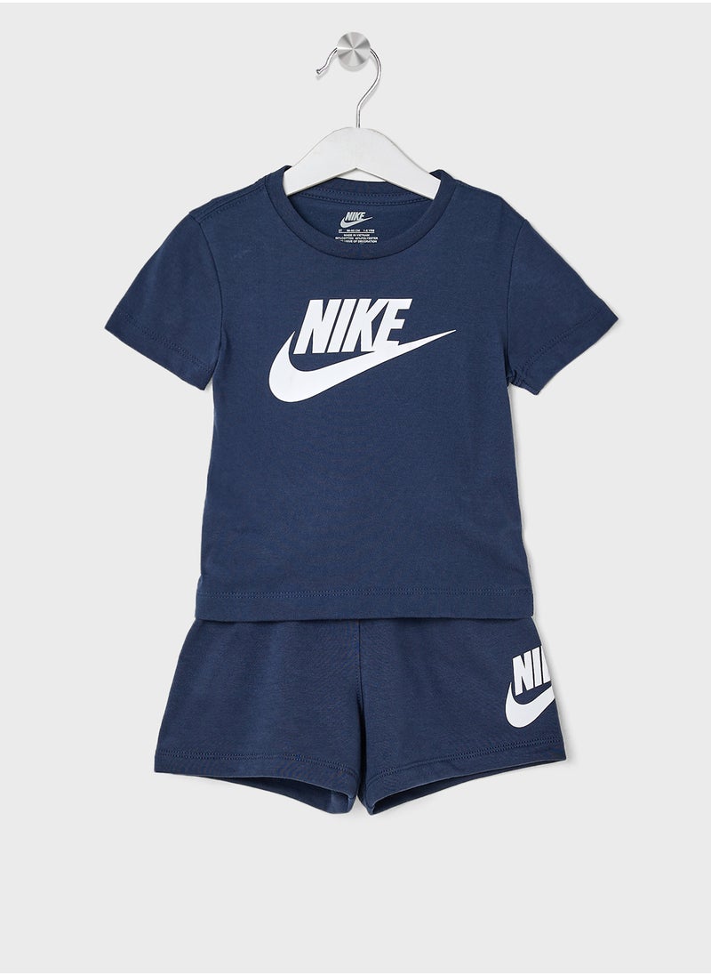 Nike Kids Club T-Shirt & Shorts Set  - Image 1