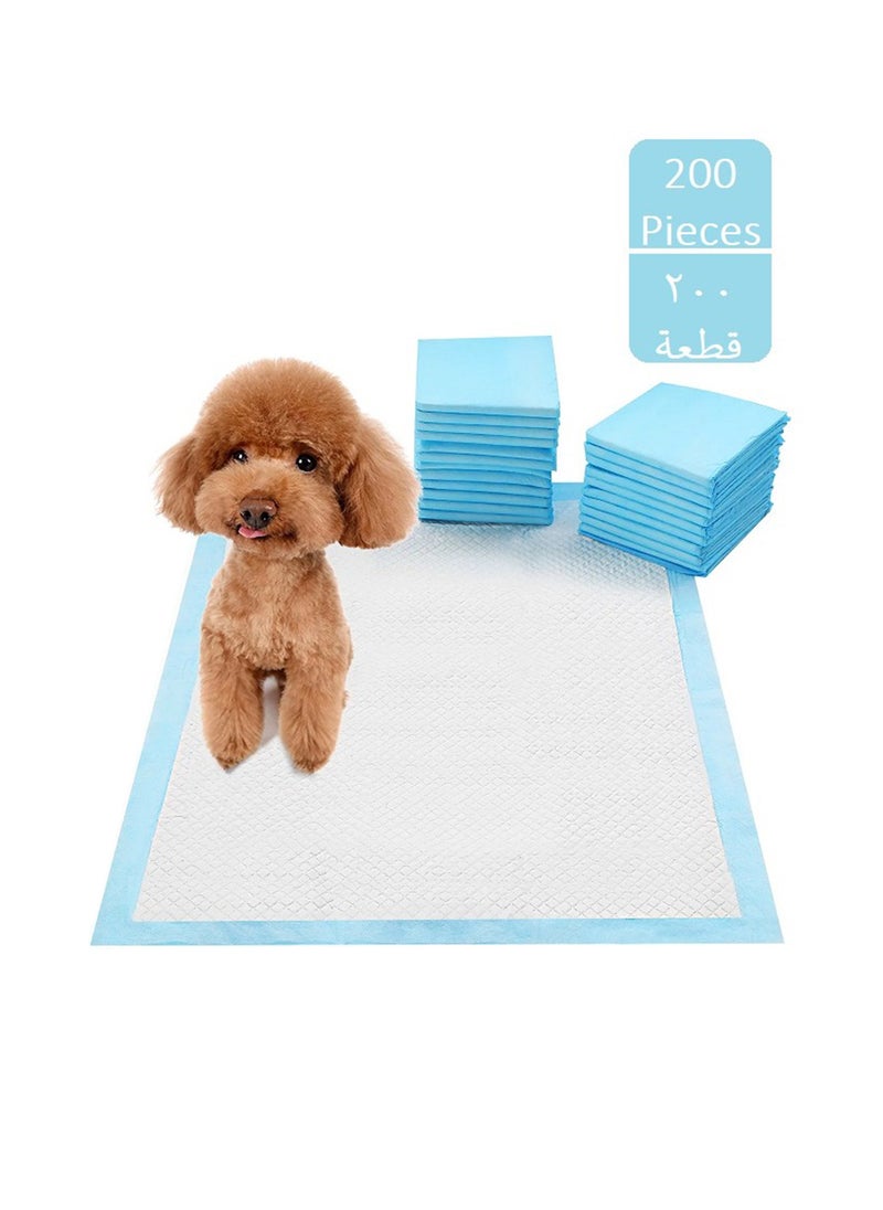 Cherry Medical Supply 200-Pieces Packed In 8 Pouches Cherry Medical Supply 60 Cm X 60 Cm Pet Training Pads And Puppy Pads Super Absorbent  - Image 1