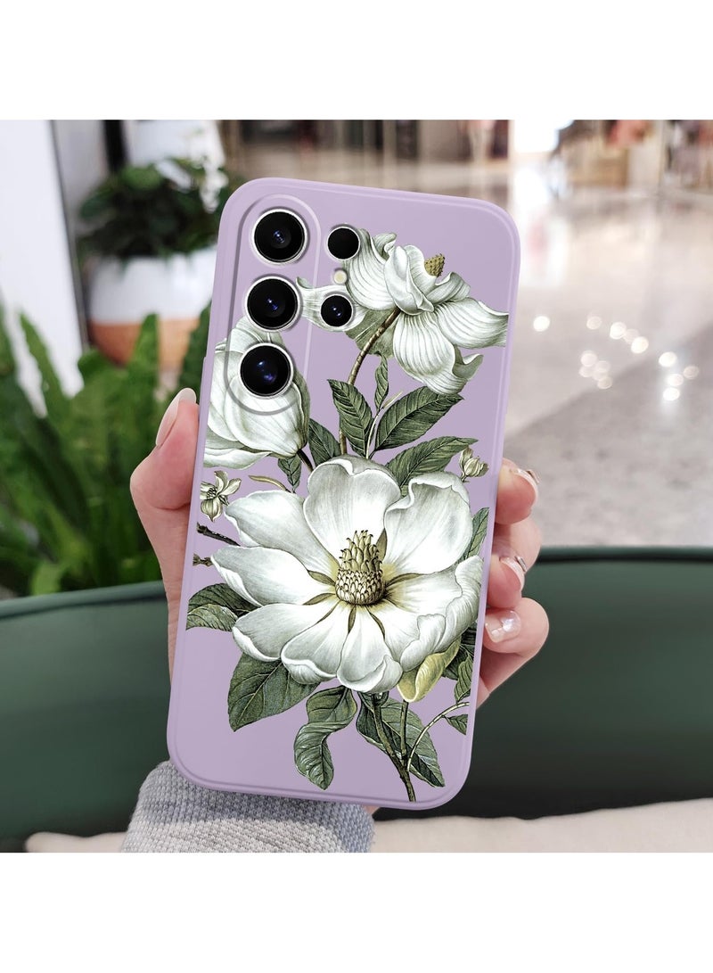 for Samsung Galaxy S25 Ultra Case, Creative Patterns Slim Non Slip Lightweight Phone Cover for Galaxy S25 Ultra 6.9 inch, Cotton Purple - Image 4