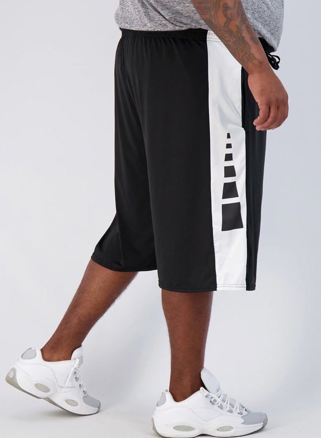 REALESSENTIALS Men s Big and Tall Mesh Active Quick Dry Fit Active Athletic Clothing Workout Summer Gym Clothes Sleeping Basketball Gym Shorts Casual Exercise Elastic Running, Set 6, 4X, Pack of 3 - Image 3