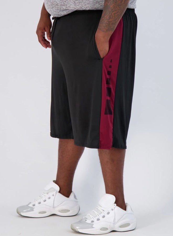 REALESSENTIALS Men s Big and Tall Mesh Active Quick Dry Fit Active Athletic Clothing Workout Summer Gym Clothes Sleeping Basketball Gym Shorts Casual Exercise Elastic Running, Set 6, 4X, Pack of 3 - Image 2