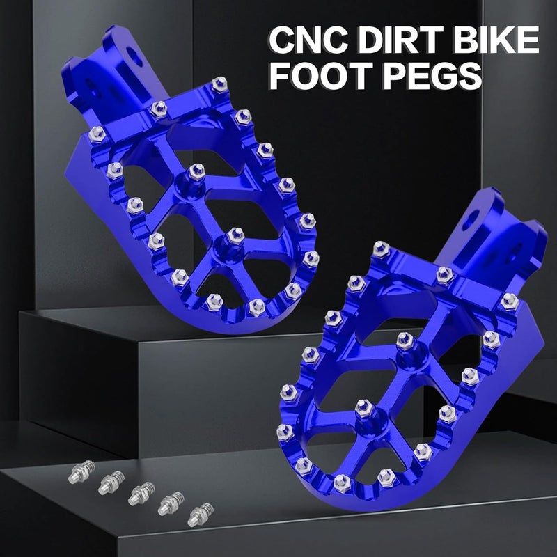 LKV CNC Motorcycle Foot Pegs for Dirt Bikes - Image 3