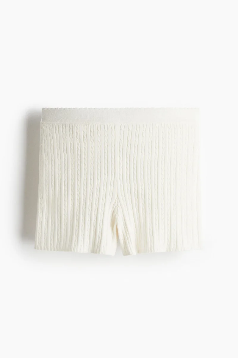 H&M Cable-knit shorts