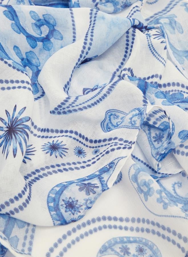 Styli Paisley Print Hijab  - Image 2