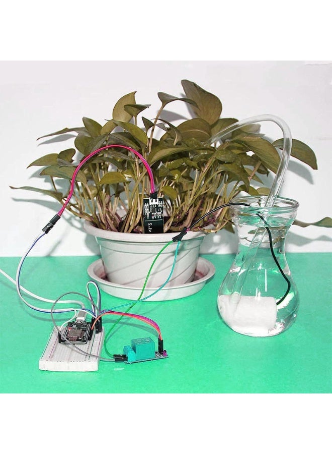 4 قطع مضخات ماء غاطسة صغيرة، تعمل بجهد 3-5 فولط DC مع 1 متر من الأنابيب الشفافة، محرك بدون فرشاة وهادئ - مثالية لحوض السماء والحدائق والنباتات - Image 3