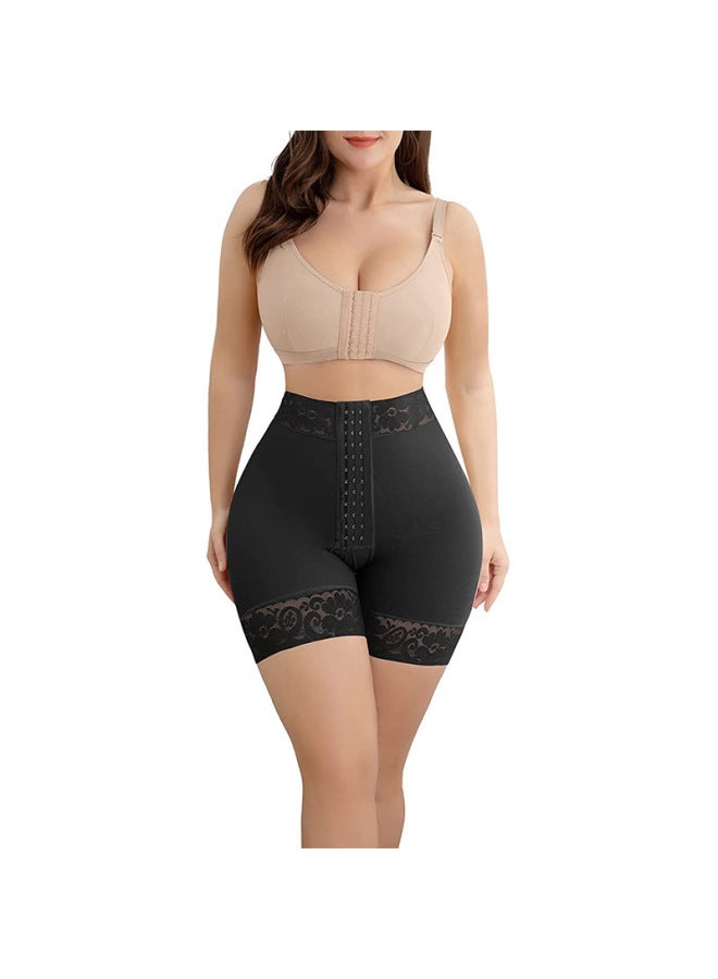 Wow, European And American Buckle Plastic Pants Sports High Waist Belly Tighting Hip Pants Strong Waist Tighting Body Pants 0729