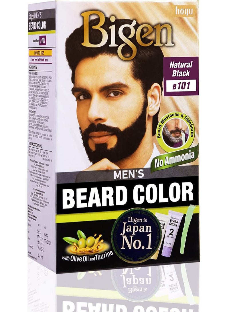 بايجن لون اللحية للرجال اسود طبيعي B101 - Image 1