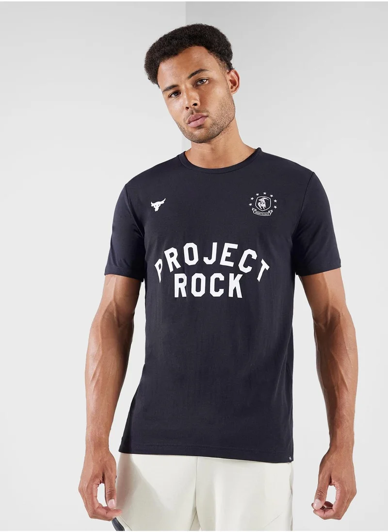 UNDER ARMOUR Project Rock Short Sleeve T-shirt