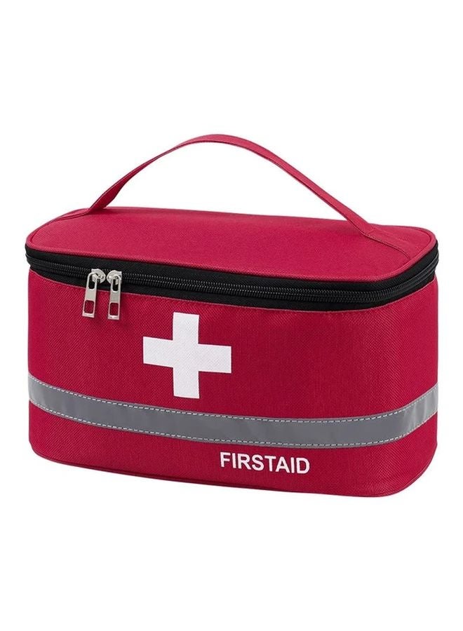 Large Red Portable Medical First Aid Kit For Travel Home Emergency Organizer - Image 2